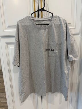 YoungLA Light Gray Short Sleeve Pocket Tee